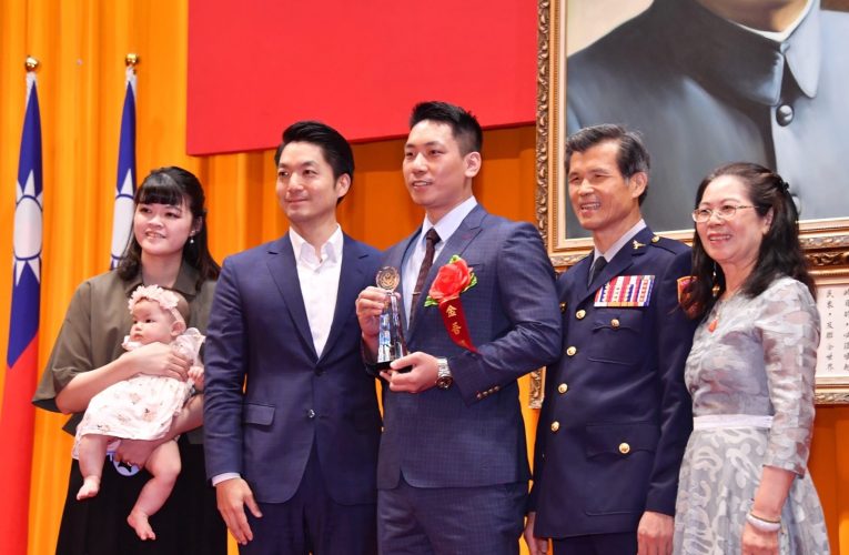 蔣萬安主持第32屆金吾獎 表揚警界英雄守護臺北安全